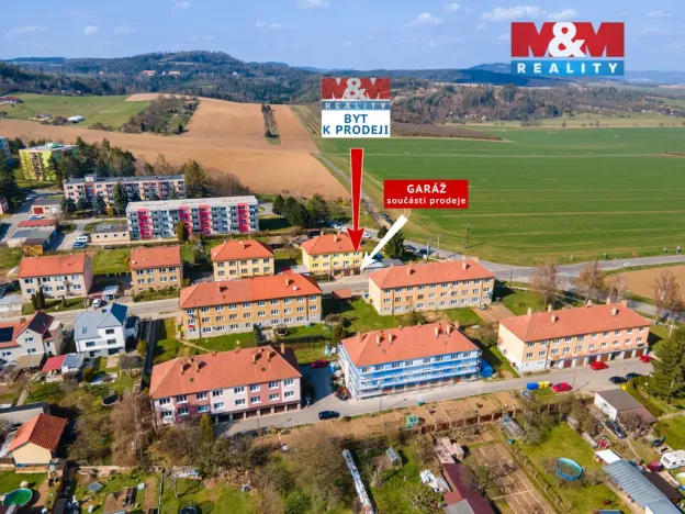 Prodej bytu 2+1, Velké Opatovice, Jevíčská, 58 m2