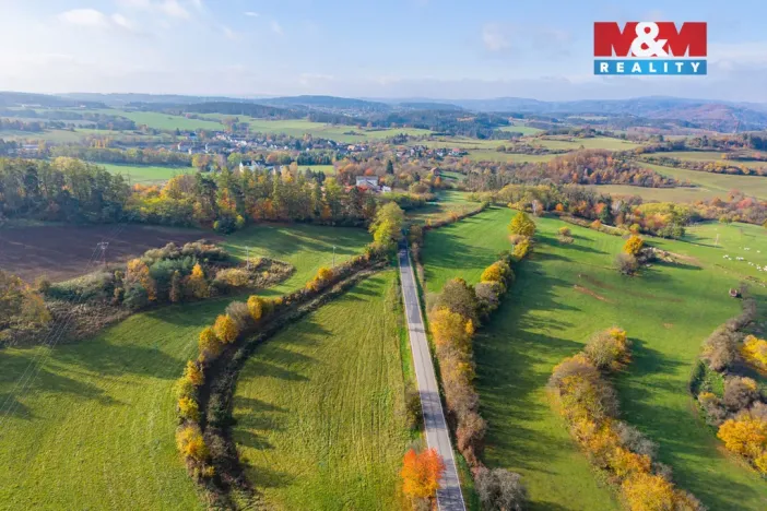 Pronájem pozemku pro bydlení, Milešov, 770 m2