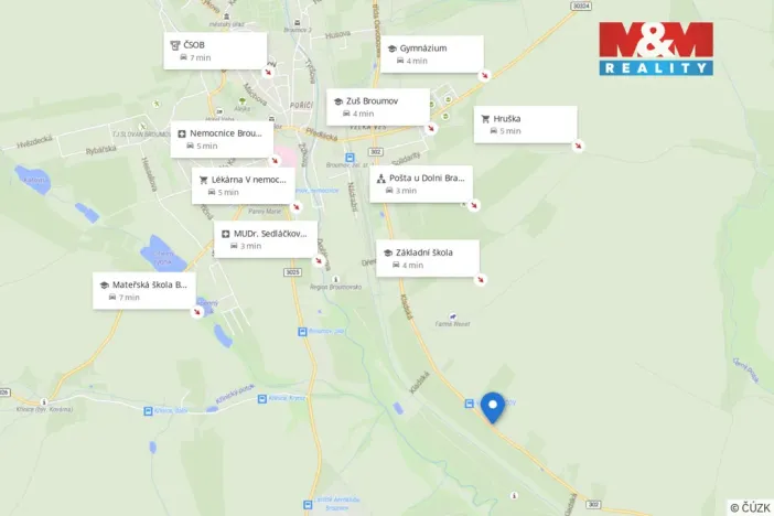 Prodej rodinného domu, Broumov - Velká Ves, Kladská, 260 m2