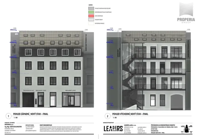 Prodej činžovního domu, Brno, Štefánikova, 300 m2