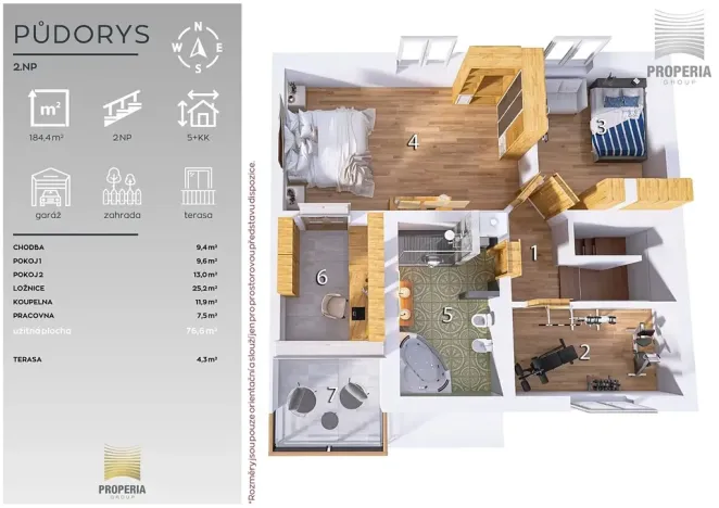 Prodej rodinného domu, Brno, Hluboček, 185 m2