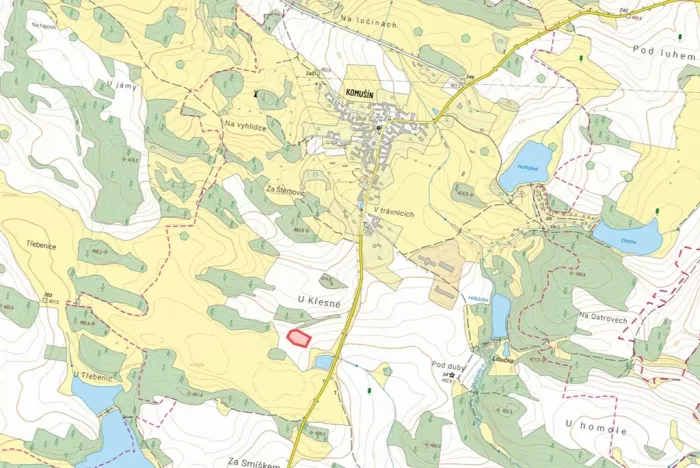 Prodej pole, Horažďovice, 3987 m2