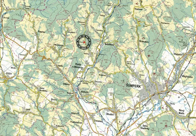 Prodej louky, Ruda nad Moravou, 9619 m2
