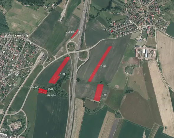 Prodej pole, Zvěrotice, 53741 m2