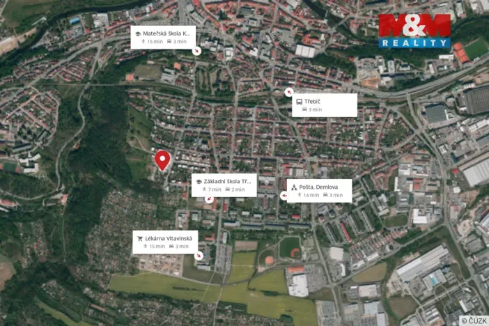 Pronájem rodinného domu, Třebíč - Horka-Domky, Karoliny Světlé, 100 m2