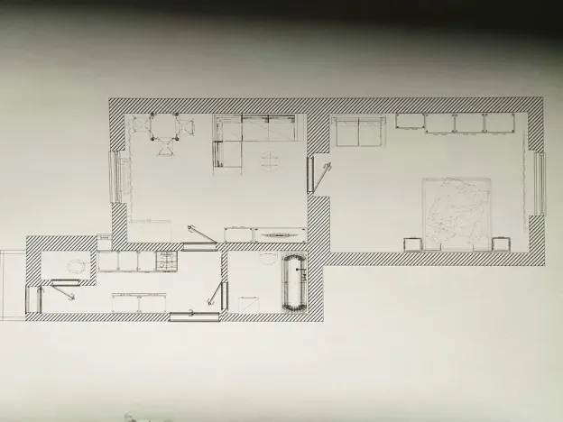 Pronájem bytu 2+kk, Praha - Holešovice, V háji, 52 m2