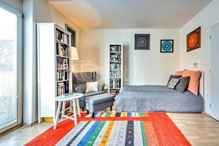 Pronájem bytu 1+kk, Praha - Uhříněves, Karla Zicha, 33 m2