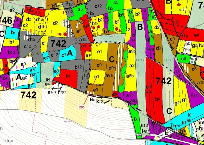 Dražba lesa, Libotenice, 33642 m2