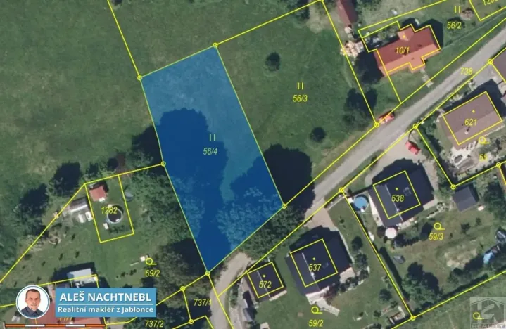 Prodej pozemku, Maršovice, 1079 m2