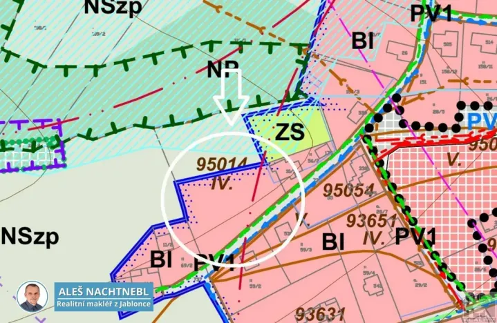 Prodej pozemku, Maršovice, 1079 m2