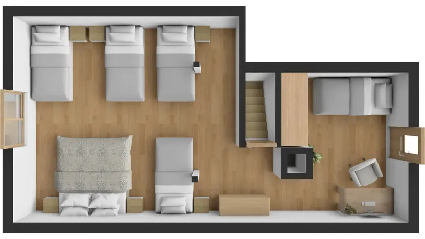 Prodej chaty, Hvožďany, 260 m2