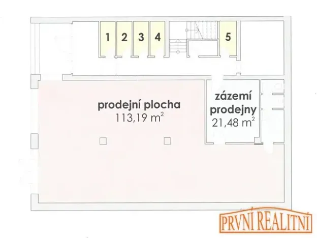 Pronájem obchodního prostoru, Uherský Brod, Seichertova, 132 m2