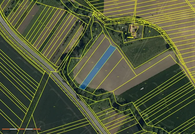 Prodej pole, Slavkov, 2221 m2