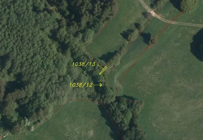 Prodej pole, Mrákotín, 2398 m2