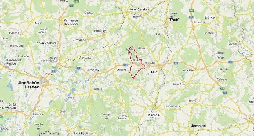 Prodej pole, Mrákotín, 2398 m2