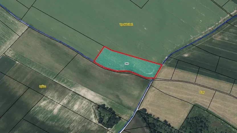 Prodej pole, Mělnické Vtelno, 12009 m2