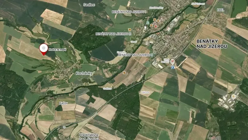 Prodej pole, Kochánky, 9970 m2