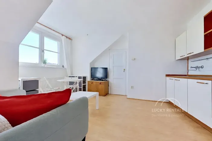 Pronájem bytu 1+kk, Praha - Braník, Branická, 33 m2