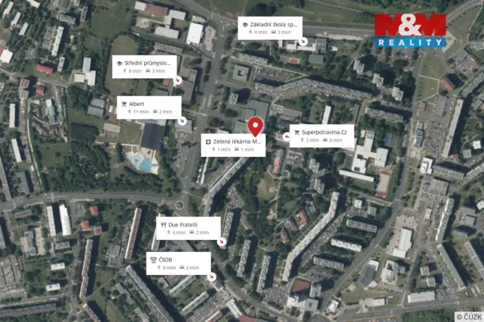 Prodej obchodního prostoru, Most, Javorová, 34 m2