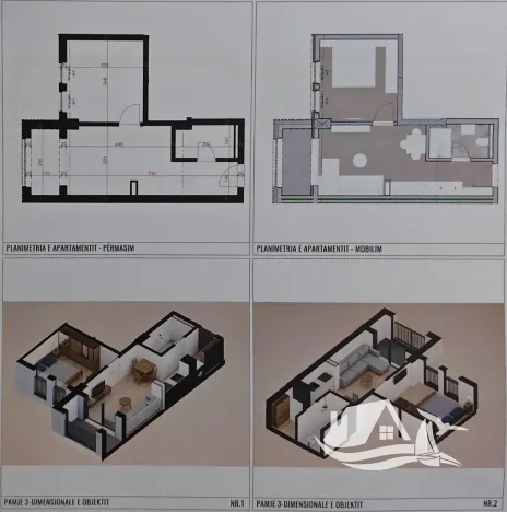 Prodej bytu 2+kk, Drač, Albánie, 50 m2