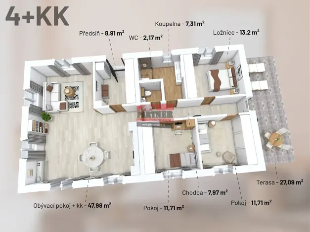 Prodej rodinného domu, Podolí I, 111 m2