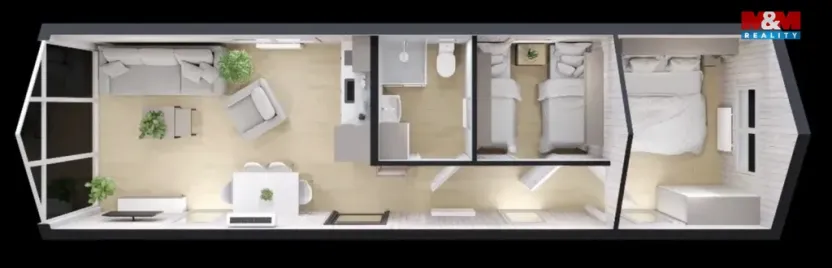 Prodej rodinného domu, Jevíčko, 56 m2