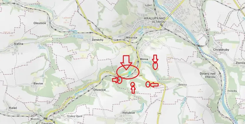 Prodej lesa, Kralupy nad Vltavou, 20392 m2