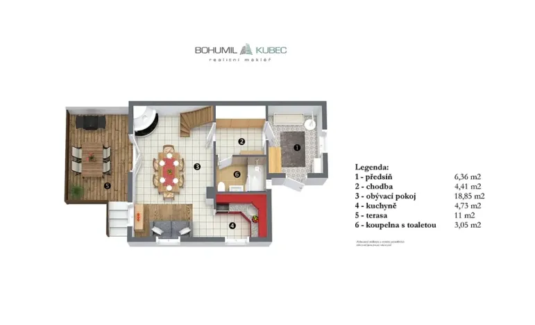 Pronájem chaty, Lipno nad Vltavou, 76 m2