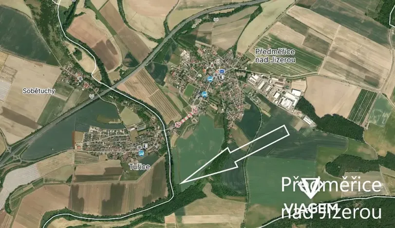 Prodej pole, Předměřice nad Jizerou, 5061 m2