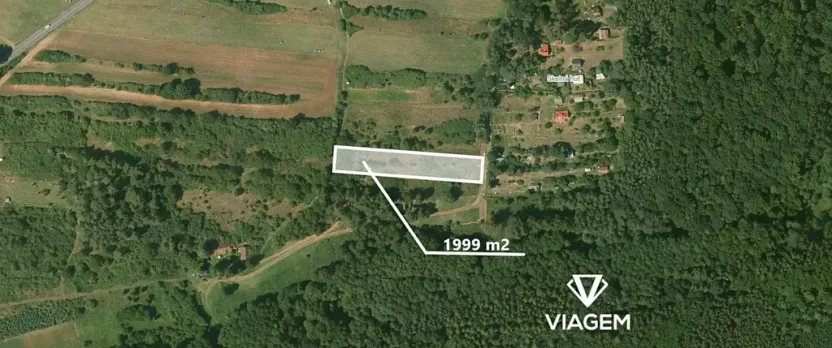 Prodej zahrady, Lužná, 1999 m2