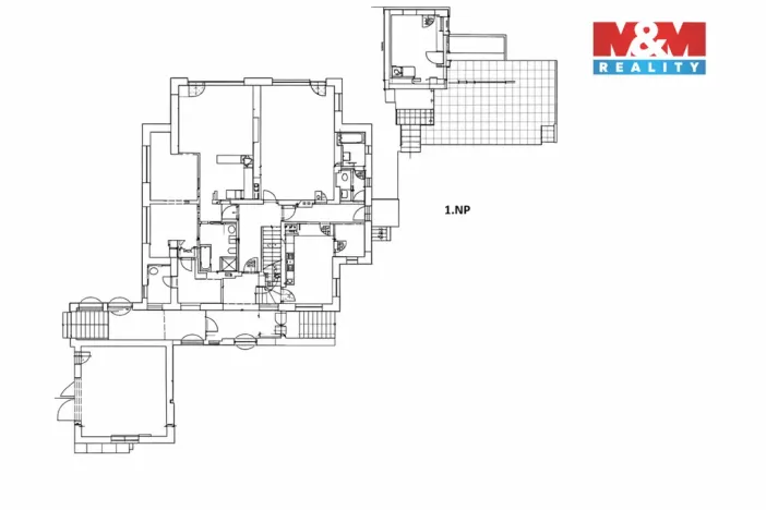 Prodej rodinného domu, Nýrsko, Palackého, 744 m2