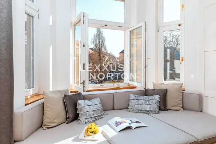 Prodej bytu 4+kk, Praha - Bubeneč, Puškinovo náměstí, 147 m2