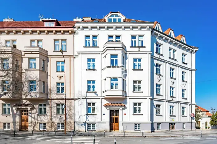 Prodej bytu 4+kk, Praha - Bubeneč, Puškinovo náměstí, 147 m2