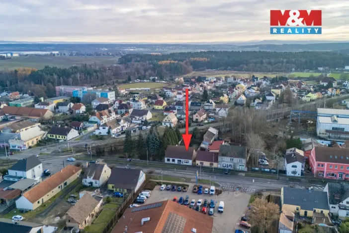 Pronájem obchodního prostoru, Nýřany, Revoluční, 47 m2