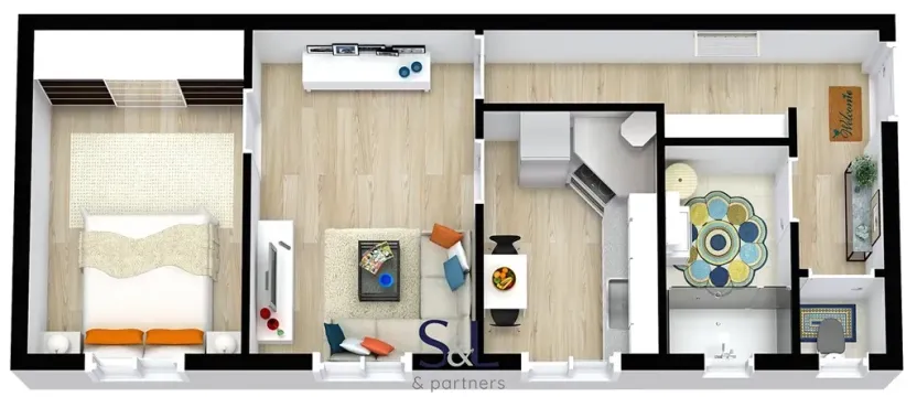 Pronájem bytu 2+1, Mimoň, Pánská, 64 m2