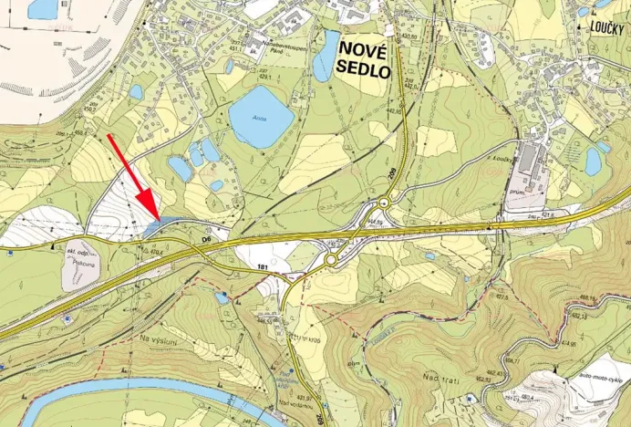 Prodej louky, Nové Sedlo, 3099 m2