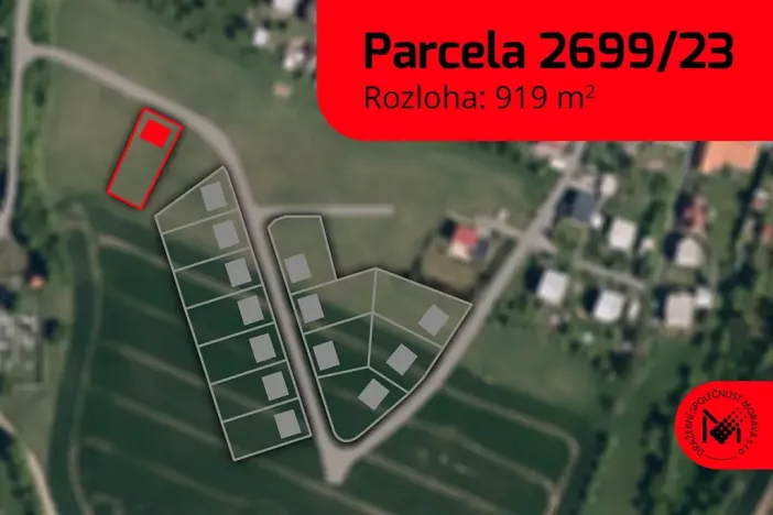 Prodej pozemku pro bydlení, Želechovice nad Dřevnicí, Pod Stráží, 919 m2