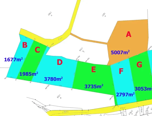 Prodej louky, Liberec, 3780 m2