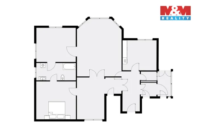 Pronájem rodinného domu, Dvůr Králové nad Labem, Štefánikova, 134 m2