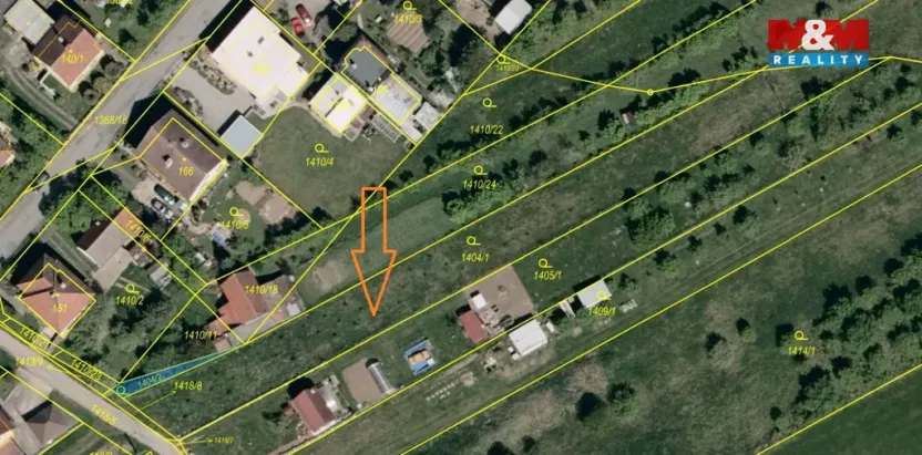 Prodej pozemku pro bydlení, Slavičín - Divnice, 1635 m2