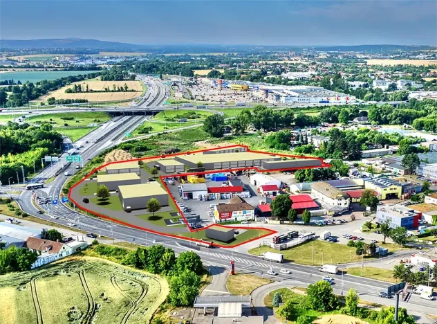 Prodej obchodního prostoru, Brno, Hněvkovského, 3000 m2