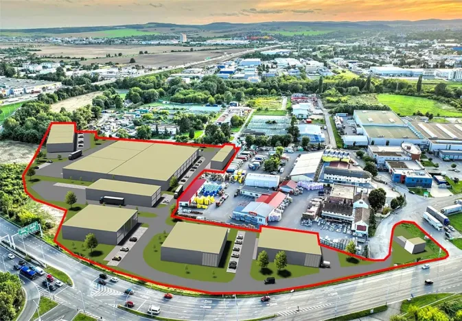 Prodej obchodního prostoru, Brno, Hněvkovského, 1000 m2