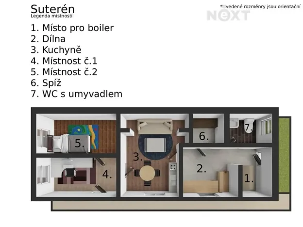 Prodej rodinného domu, Břeclav, Čechova, 72 m2