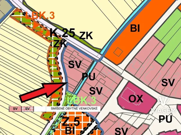 Prodej zahrady, Tvarožná Lhota, 205 m2