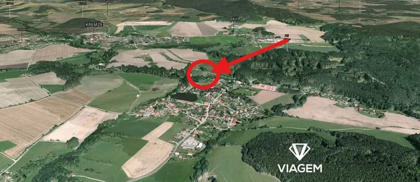 Prodej pole, Holubov, 5249 m2