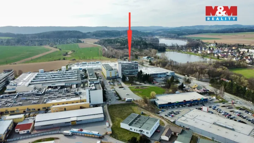 Pronájem kanceláře, Lanškroun - Žichlínské Předměstí, Dvořákova, 58 m2