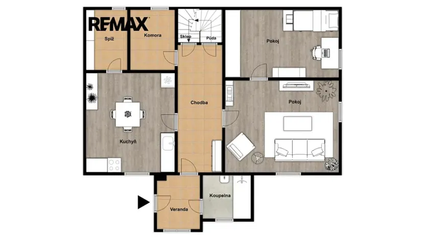 Prodej rodinného domu, Litohlavy, 82 m2