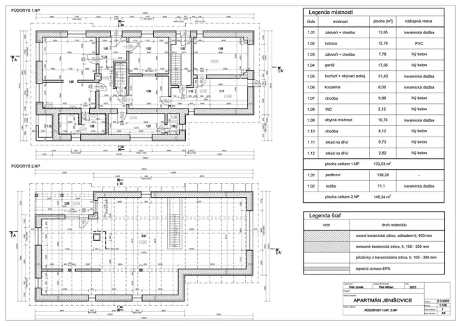 Prodej rodinného domu, Jenišovice, 283 m2