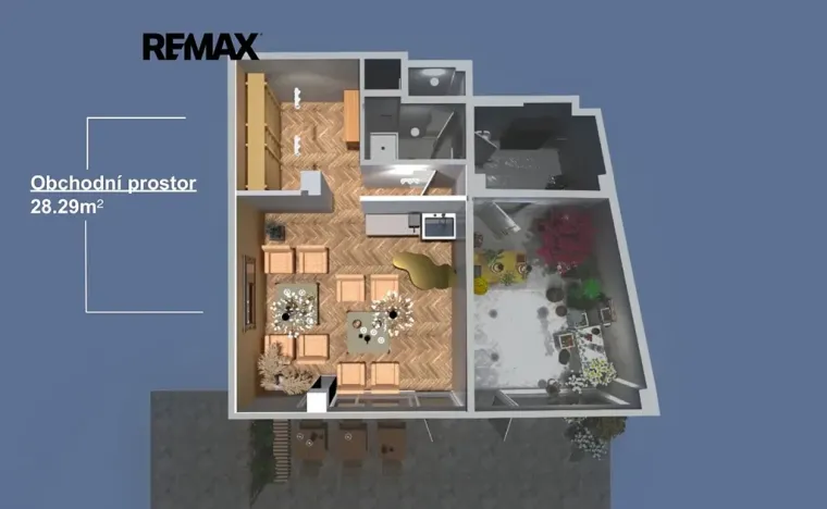 Pronájem obchodního prostoru, Praha - Vinohrady, Vinohradská, 31 m2