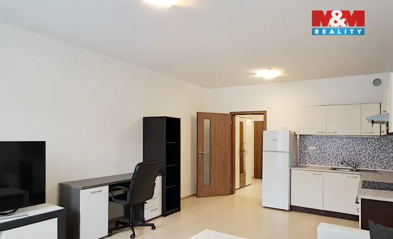 Pronájem bytu 1+kk, Praha - Dolní Měcholupy, Honzíkova, 34 m2